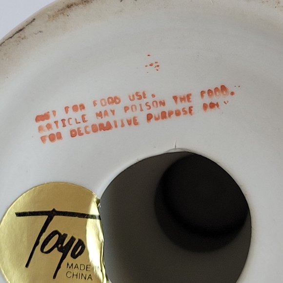 Vintage Floral Design Porcelain Candle Holders - Picture 6 of 10